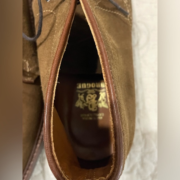 MEN’S ALDEN UNLINED CHUKKA SNUFF SUEDE SHOES 8.5 B/D. ENC - Picture 11 of 14